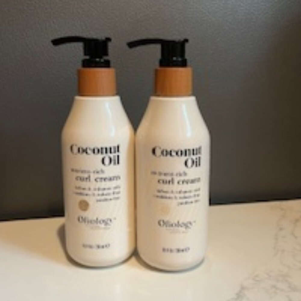 Oliology Coconut Curl Cream - two 8.5 fl. oz bottles